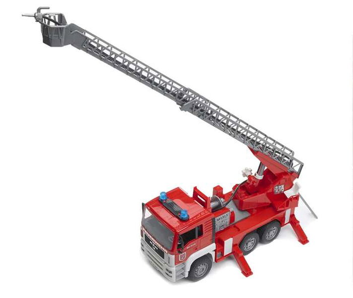 Bruder Camion de pompiers MAN TGA avec échelle, lumière et son 47x17x24 cm Bruder Camion de pompiers MAN TGA avec échelle, lumière et son 47x17x24 cm