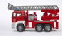 Bruder Camion de pompiers MAN TGA avec échelle, lumière et son 47x17x24 cm