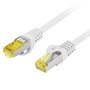 Lanberg Latiguillo Câble Réseau Cat.6A S/FTP 2 m Gris LSZH AWG27 10 Gigabit Ethernet