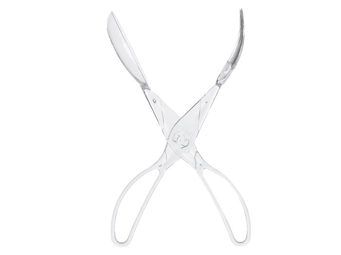 Kinvara Pince de Service en Plastique Transparent 28 x 6,5 x 6,5 cm (Set de 36)