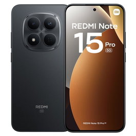 Xiaomi Redmi Note 15 Pro 5G 12 Go RAM 512 Go Stockage 6,83" AMOLED 200 MP Smartphone Noir