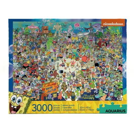 Aquarius Bob l'éponge puzzle Bikini Bottom (3000 pièces)