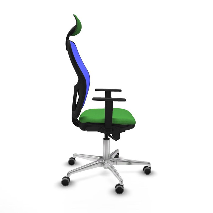 Piqueras y Crespo Chaise de Bureau 1D086G1 Vert avec Appui-tête Piqueras y Crespo Chaise de Bureau 1D086G1 Vert avec Appui-tête
