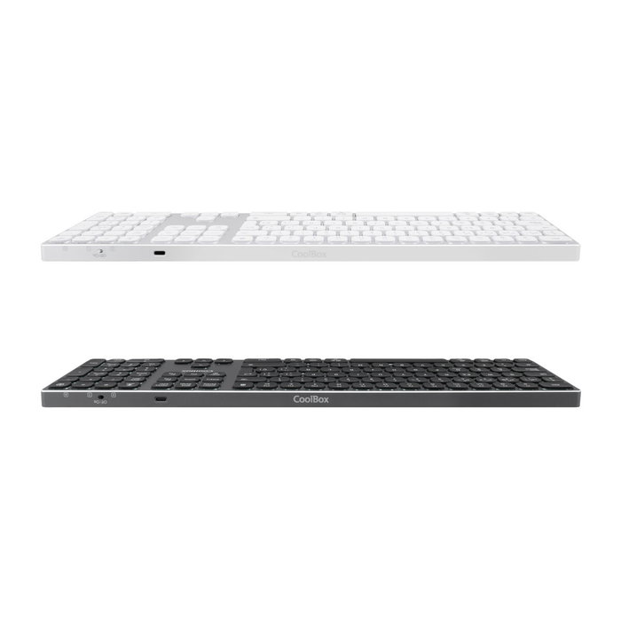 clavier et souris CoolBox COO-TEW02-BKW Blanc clavier et souris CoolBox COO-TEW02-BKW Blanc