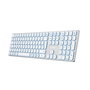 clavier et souris CoolBox COO-TEW02-BKW Blanc