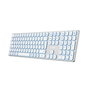 clavier et souris CoolBox COO-TEW02-BKW Blanc