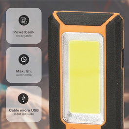 GSC Evolution Lampe de travail 7W rechargeable