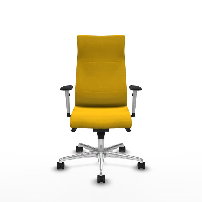 Piqueras Y Crespo Chaise de bureau Albacete Jaune Piqueras Y Crespo Chaise de bureau Albacete Jaune
