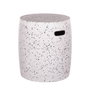 BigBuy Home Tabouret Terrazzo Blanc 40 x 40 x 45 cm