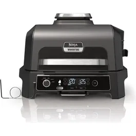 SharkNinja OG850EU Ninja Woodfire Pro XL, Grill Electrique, Noir