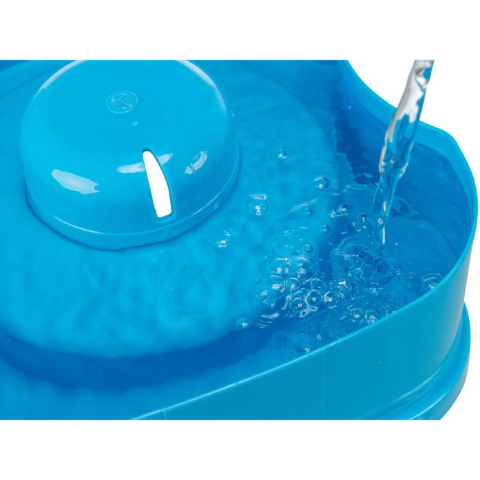 Gamelle Rafraîchissante pour Animaux de Compagnie Trixie Bleu Gris foncé 21 x 11 x 21 cm