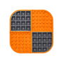 Mangeoire pour chiens Lickimat Dog Slomo Orange polypropylène TPR