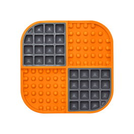 Mangeoire pour chiens Lickimat Dog Slomo Orange polypropylène TPR