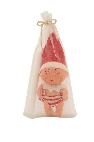 Berjuan - Poupée Elfe 12 cm en vinyle avec culotte et bavoir - Inclut petite pochette en tissu