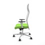 Piqueras y Crespo Chaise de Bureau Albacete Pistache et Blanc