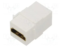 GOOBAY Connecteur HDMI Keystone blanc de deux côtés