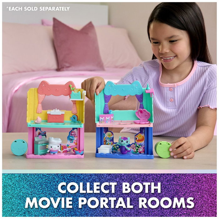 Spin Master Playset salle de bain Deluxe Gabby et la Maison Magique - 10 pièces Spin Master Playset salle de bain Deluxe Gabby et la Maison Magique - 10 pièces