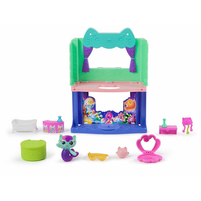 Spin Master Playset salle de bain Deluxe Gabby et la Maison Magique - 10 pièces Spin Master Playset salle de bain Deluxe Gabby et la Maison Magique - 10 pièces