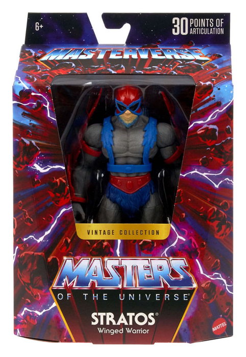 Masters of the Universe Masterverse Vintage Collection figurine Stratos 18 cm
