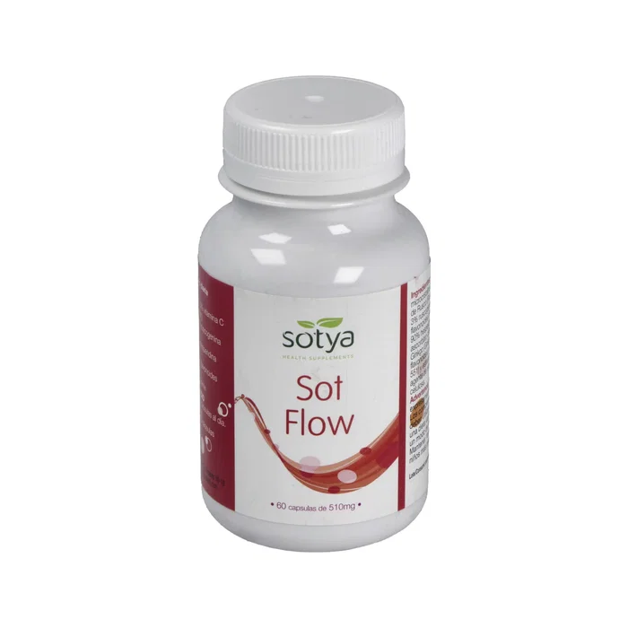 SOTYA Sot-Flow 60 gélules – Complément alimentaire circulation veineuse – Ginkgo, Vitamine C, Ruscus SOTYA Sot-Flow 60 gélules – Complément alimentaire circulation veineuse – Ginkgo, Vitamine C, Ruscus