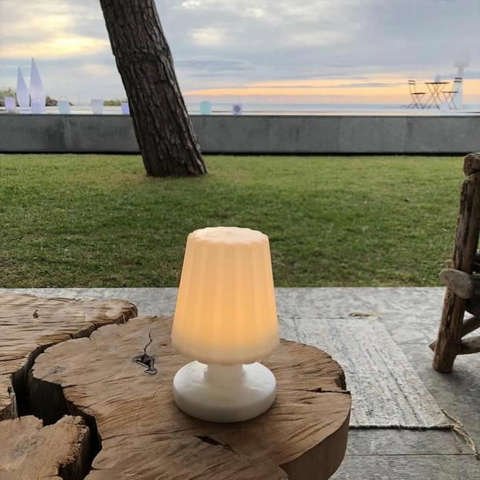 Lumisky Lady Mini - Mini lampe à poser sans fil LED blanc chaud