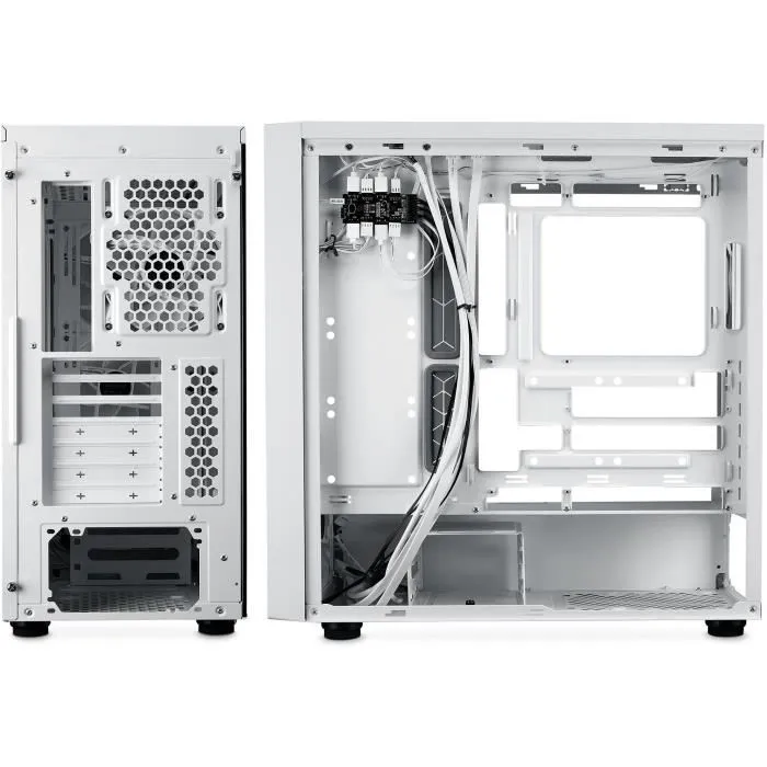 Boîtier PC Cooler Master MasterBox 600 White - MB600-WGNN-S00 - Boîtier Gaming Blanc