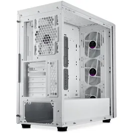 Boîtier PC Cooler Master MasterBox 600 White - MB600-WGNN-S00 - Boîtier Gaming Blanc