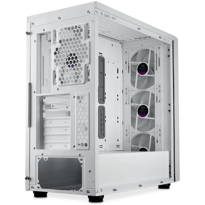 Boîtier PC Cooler Master MasterBox 600 White - MB600-WGNN-S00 - Boîtier Gaming Blanc