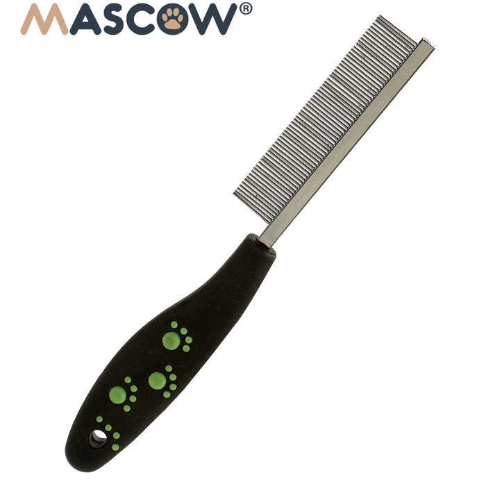Mascow Peine pour animaux 21 cm acier polyester couleurs assorties rouge noir vert (Set de 24) Mascow Peine pour animaux 21 cm acier polyester couleurs assorties rouge noir vert (Set de 24)