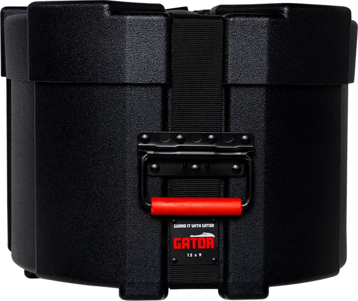 GATOR - Étui pour Tom - 12" x 09" - Coque moulée - Intérieur velours - Dimensions 381 x 381 x 279 mm