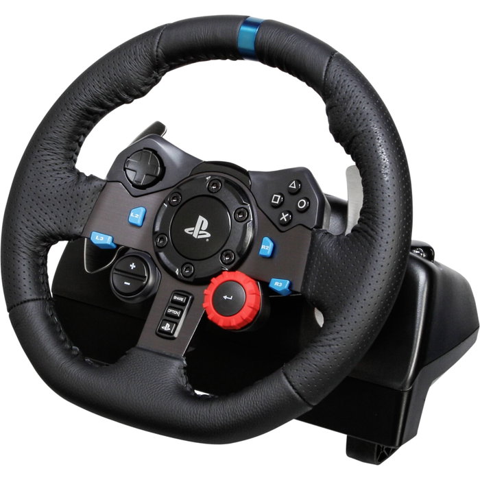 Logitech G29 Driving Force Racing Wheel pour PlayStation 5 avec retour de force et pédalier Logitech G29 Driving Force Racing Wheel pour PlayStation 5 avec retour de force et pédalier