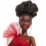 Barbie Poupée Joyeux Noël Brune HRM62