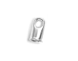 Innspiro Terminal métallique tube anilla argenté 2,2x5,0mm