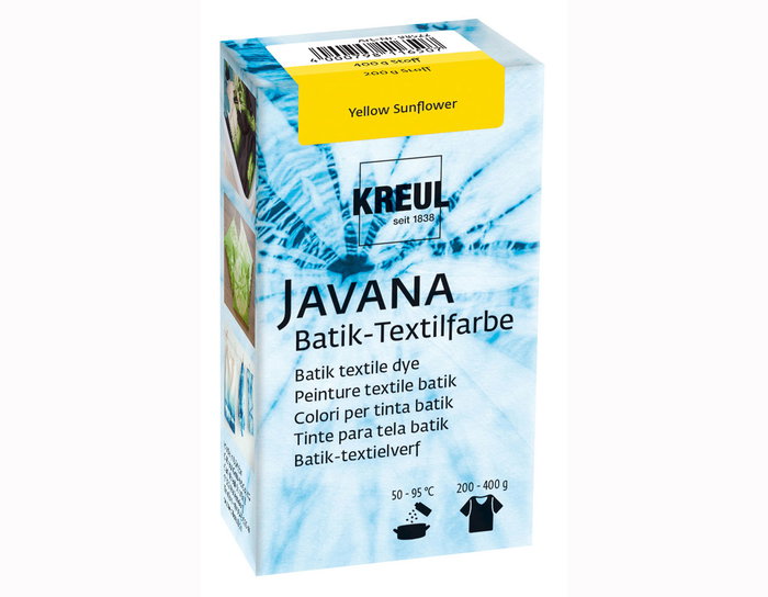 Kreul Tinte para batik amarillo girasol 70gr. JAVANA TEX Kreul Tinte para batik amarillo girasol 70gr. JAVANA TEX