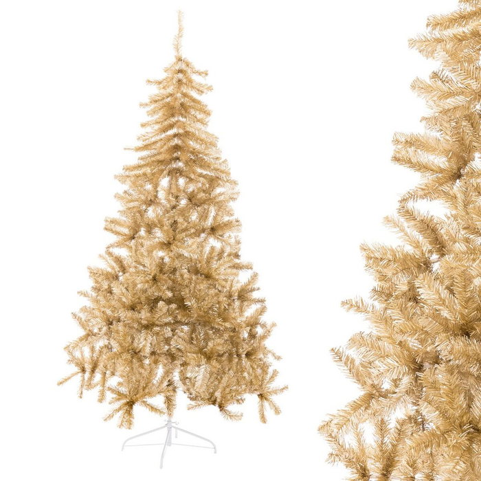 BigBuy Home Sapin de Noël Or Métal Plastique 120 X 120 X 240 CM BigBuy Home Sapin de Noël Or Métal Plastique 120 X 120 X 240 CM