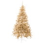 BigBuy Home Sapin de Noël Or Métal Plastique 120 X 120 X 240 CM