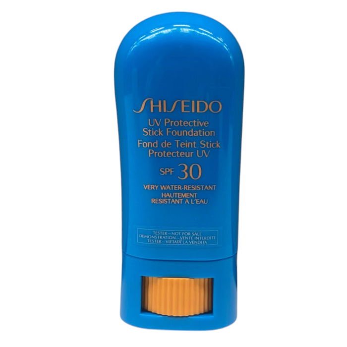 Shiseido Sun Urban Stick de Fond de Teint Étanche SPF 30, Ocre Juste, 9 g - Testeur Shiseido Sun Urban Stick de Fond de Teint Étanche SPF 30, Ocre Juste, 9 g - Testeur