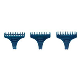Bifull Pack de trois peignes pour tondeuse Detail Cut DC-00 (1 mm, 2 mm, 3 mm)