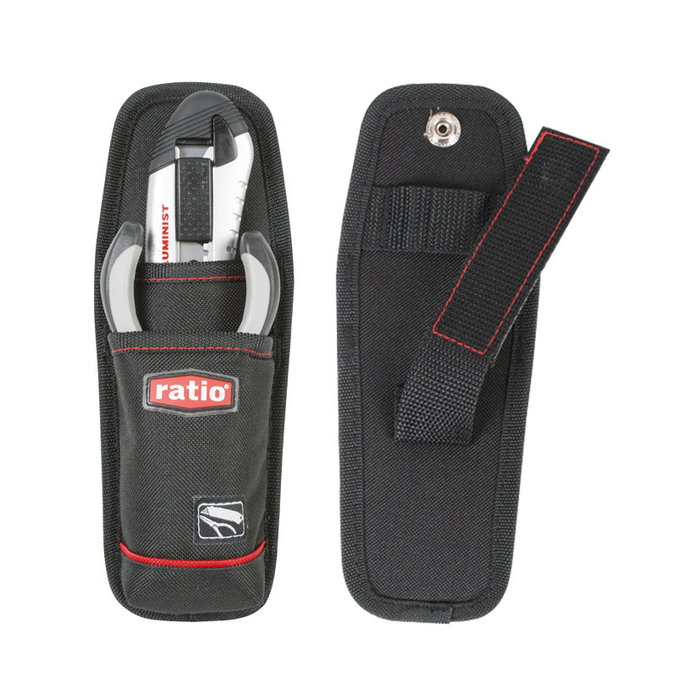 RATIO Porte-outils multifonction à 2 compartiments spécial pour pinces et cutter, en nylon