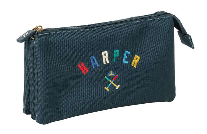 Safta Portatodo Triple Harper & Neyer - Porte-tout triple pour enfants, 22 x 12 x 3 cm Safta Portatodo Triple Harper & Neyer - Porte-tout triple pour enfants, 22 x 12 x 3 cm