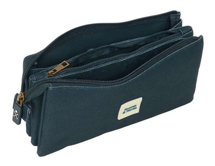 Safta Portatodo Triple Harper & Neyer - Porte-tout triple pour enfants, 22 x 12 x 3 cm Safta Portatodo Triple Harper & Neyer - Porte-tout triple pour enfants, 22 x 12 x 3 cm