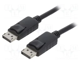 QOLTEC Câble DisplayPort 1.2, 5K, UHD 2880p, 0,5m