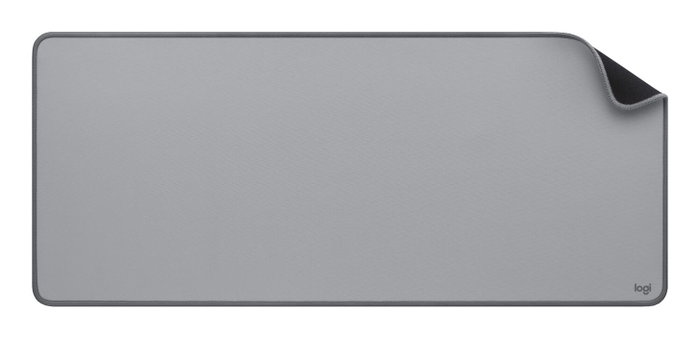 Logitech Desk Mat Studio Series Gris moyen, 700 x 300 mm Logitech Desk Mat Studio Series Gris moyen, 700 x 300 mm