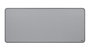 Logitech Sous-main souris de bureau - Série Studio, résistant aux éclaboussures, antidérapant, dimensions 700 x 300 x 2 mm, gris moyen