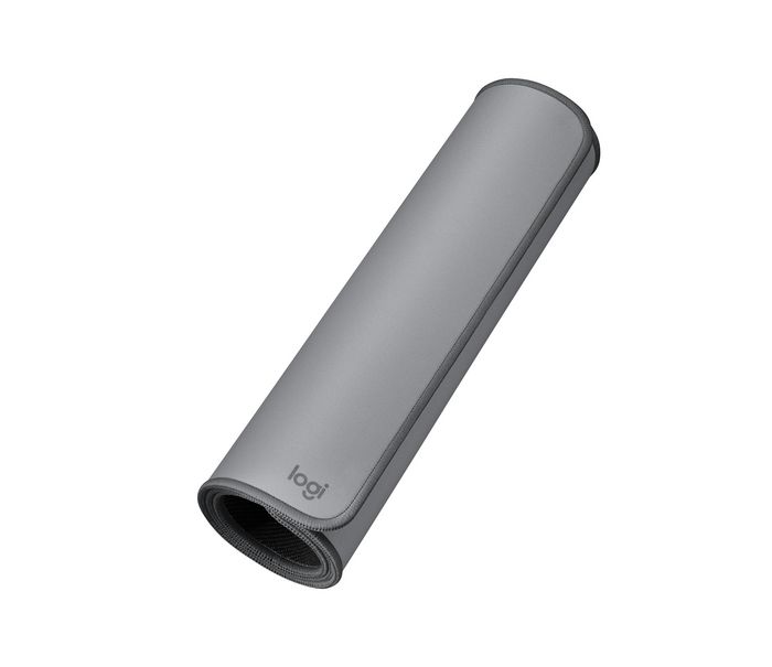 Logitech Sous-main souris de bureau - Série Studio, résistant aux éclaboussures, antidérapant, dimensions 700 x 300 x 2 mm, gris moyen Logitech Sous-main souris de bureau - Série Studio, résistant aux éclaboussures, antidérapant, dimensions 700 x 300 x 2 mm, gris moyen