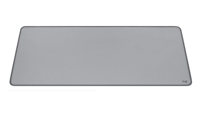 Logitech Sous-main souris de bureau - Série Studio, résistant aux éclaboussures, antidérapant, dimensions 700 x 300 x 2 mm, gris moyen Logitech Sous-main souris de bureau - Série Studio, résistant aux éclaboussures, antidérapant, dimensions 700 x 300 x 2 mm, gris moyen