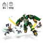 Lego - Set de Construction NINJAGO 71845 L'Avion-Robot De Lloyd, Avec Robot Transformable en Jet et Dragon, 5 Minifigurines, Jeu Créatif pour Enfants Dès 9 Ans