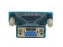 LOGILINK Convertisseur USB-RS232 USB C vers D-Sub 9 broches, 1,3 m