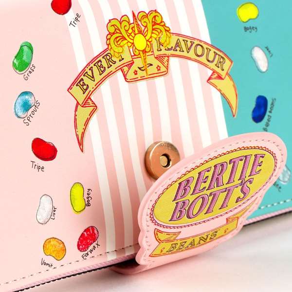 Cerdá Portefeuille en polycuir Harry Potter Honeydukes - Licence officielle - Rose - À partir de 3 ans