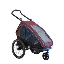 XLC Remorque Enfant MONO T 20 pol Rouge Bordeaux